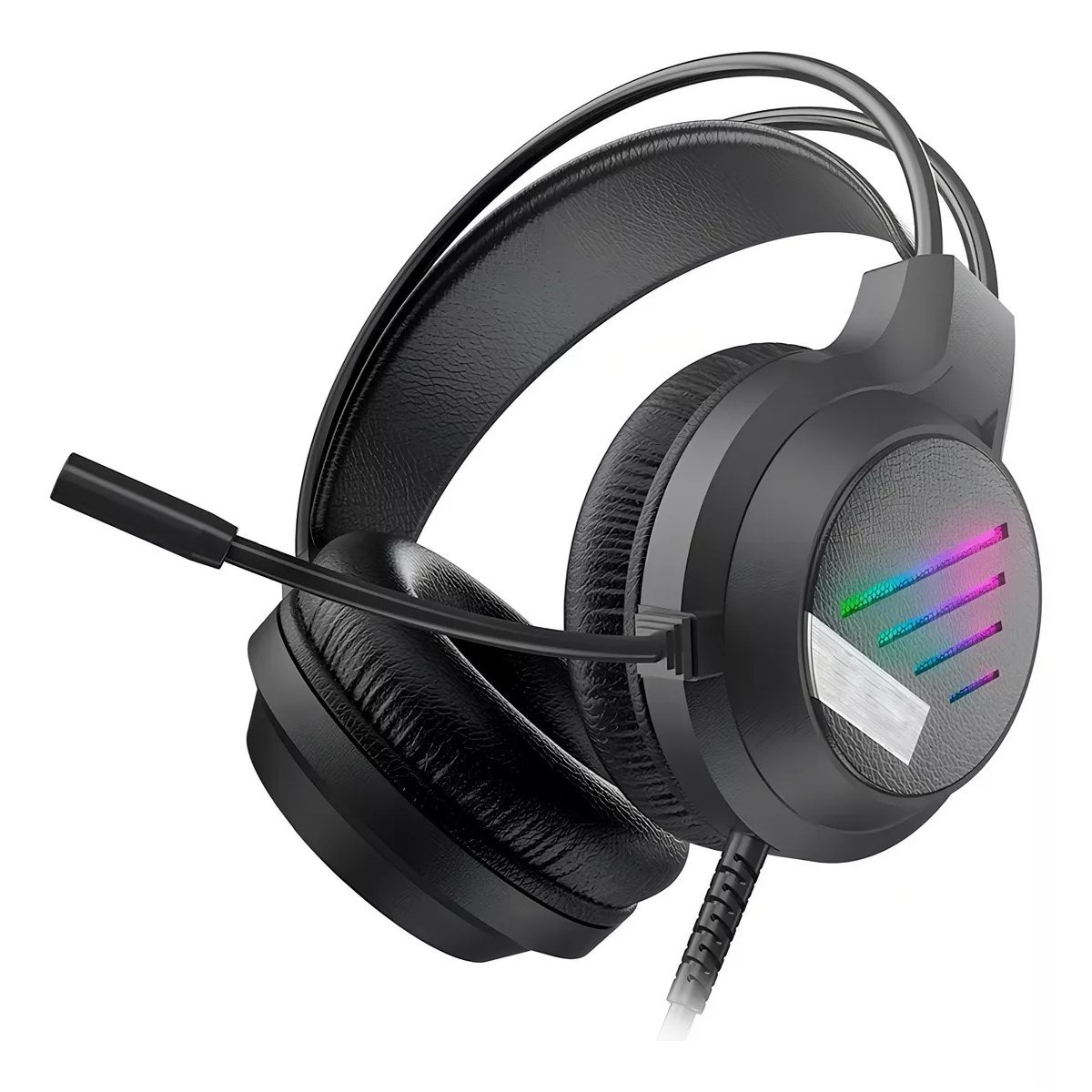 Headset Gamer RGB com Microfone — P2 + P3